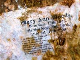 Mary Ann Woods