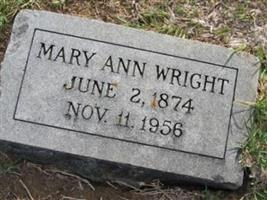 Mary Ann Wright Lewis