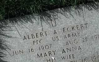 Mary Anna Eckert Mary Anna Eckert