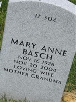 Mary Anne Basch Mary Anne Basch