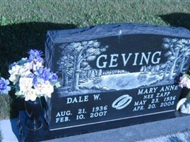 Mary Anne Zapp Geving