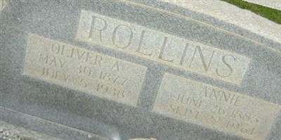Mary Annie Woodfin Rollins