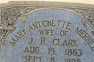 Mary Antionette Merrill Clark