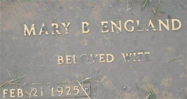Mary Arvona Burnett England