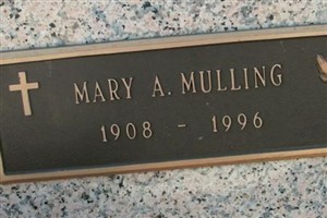 Mary Augustus Grinstead Mulling Mary Augustus Grinstead Mulling