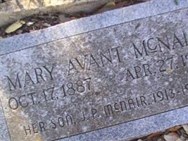 Mary Avant McNair