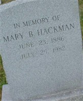 Mary B Hackman Mary B Hackman