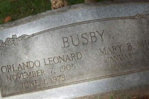 Mary B Mickle Busby