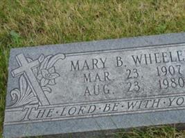 Mary B Wheeler