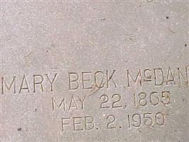 Mary Beck McDaniel