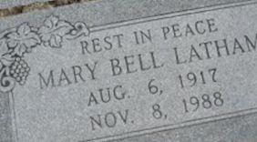 Mary Bell Latham