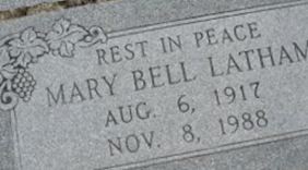 Mary Bell Latham