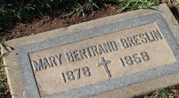 Mary Bertrand Breslin