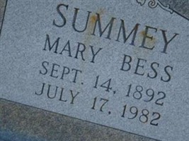 Mary Bess Summey
