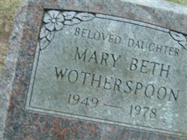 Mary Beth Wotherspoon