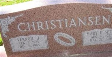 Mary E "Betty" Stewart Christiansen