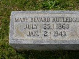 Mary Bevard Rutledge