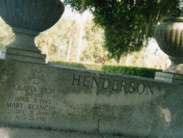 Mary Blanche Henderson Mary Blanche Henderson