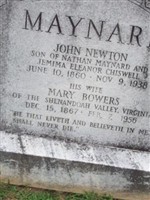 Mary Bowers Maynard Mary Bowers Maynard