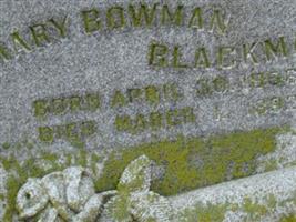 Mary Bowman Blackmar
