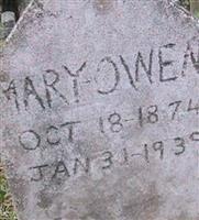 Mary Bowman Owens