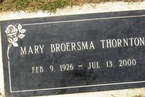 Mary Broersma Thornton