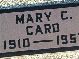 Mary C Burgett Card