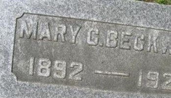 Mary C Lieber Beckwith Mary C Lieber Beckwith