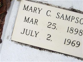 Mary C Sampson