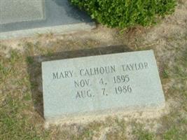 Mary Calhoun Taylor