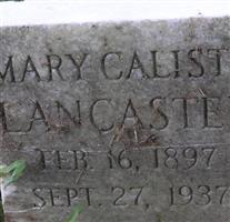 Mary Calista Lancaster