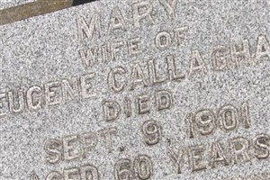 Mary Callaghan Mary Callaghan