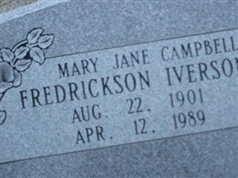 Mary Jane Campbell Iverson-Fredrickson