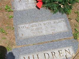 Mary Carolyn McCoy Mildren