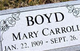 Mary Carroll Belser Boyd