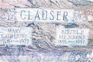 Mary Catherine Clauser Mary Catherine Clauser