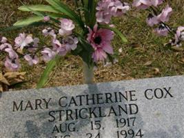 Mary Catherine Cox Strickland