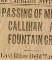 Mary Catherine Weiser Callihan Mary Catherine Weiser Callihan