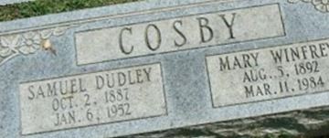 Mary Catherine Winfrey Cosby Mary Catherine Winfrey Cosby