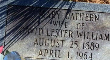 Mary Cathern Williams Mary Cathern Williams