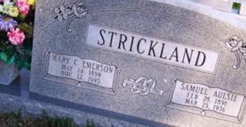 Mary Clemetine Emerson Strickland