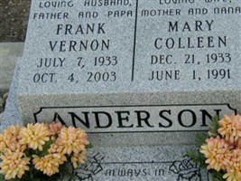 Mary Colleen Anderson Mary Colleen Anderson