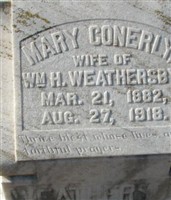 Mary Conerly Weathersby