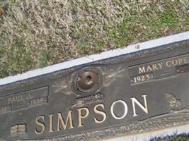Mary Cope Simpson
