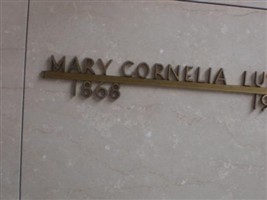 Mary Cornelia Lutes