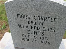 Mary Correle Evans