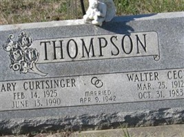Mary Curtsinger Thompson