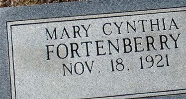 Mary Cynthia Fortenberry