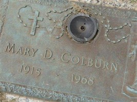 Mary D Colburn