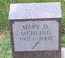Mary D. Mehling Mary D. Mehling